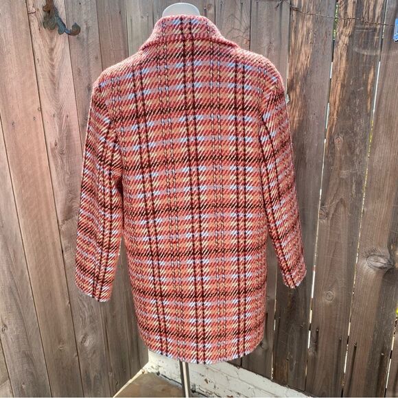 Mango Checked tweed coat size XS NWT - Picture 14 of 15